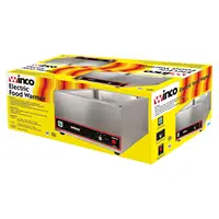 Commercial Portable Steam Table Food Warmer 120V 1200W,Stainless Steel,Large 2