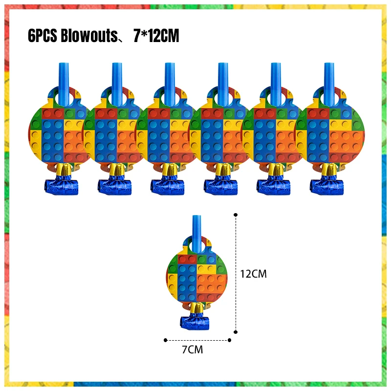 6pcs blowouts