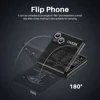 SERVO iP15 Flip 4 SIM Cards Mobile Phone Call Recording Speed Dial  FM Radio MP3 Player 2G GSM 2.4 inch Feature Fold Telephones 3