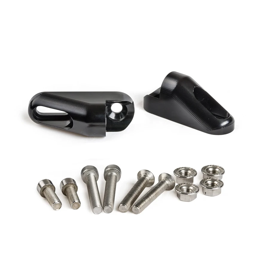 오토바이 사이드 미러 마운트 어댑터 Yamaha YZF-R1 Honda CBR600RR CBR600F BMW S1000RR Kawasaki ER6F Triumph Daytona 675/R