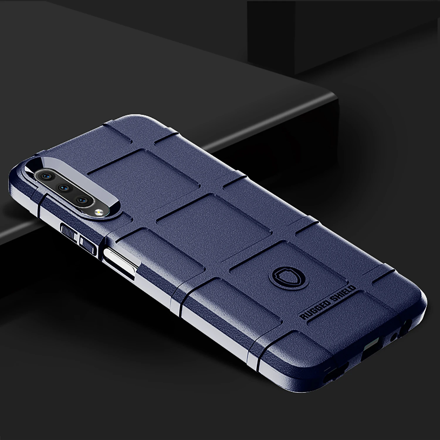 Armor Shield Anti-Knock Matte Silicone Back Cover