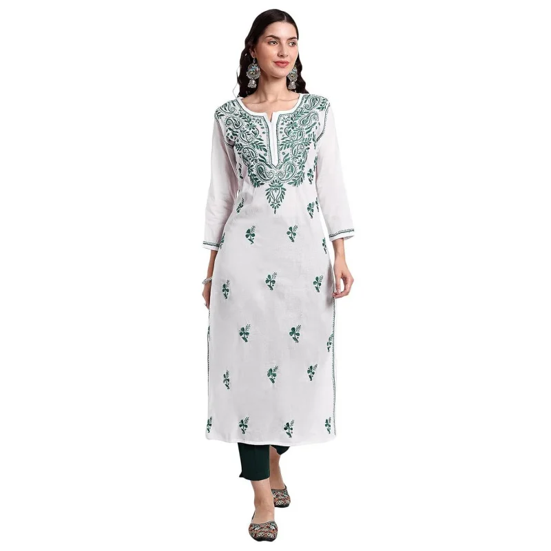 Dress Women's Casual Dress Long Sleeve Straight Casual Ethnic Flower Mandarin V-Neck Round Regular Size 3D Design Suitable