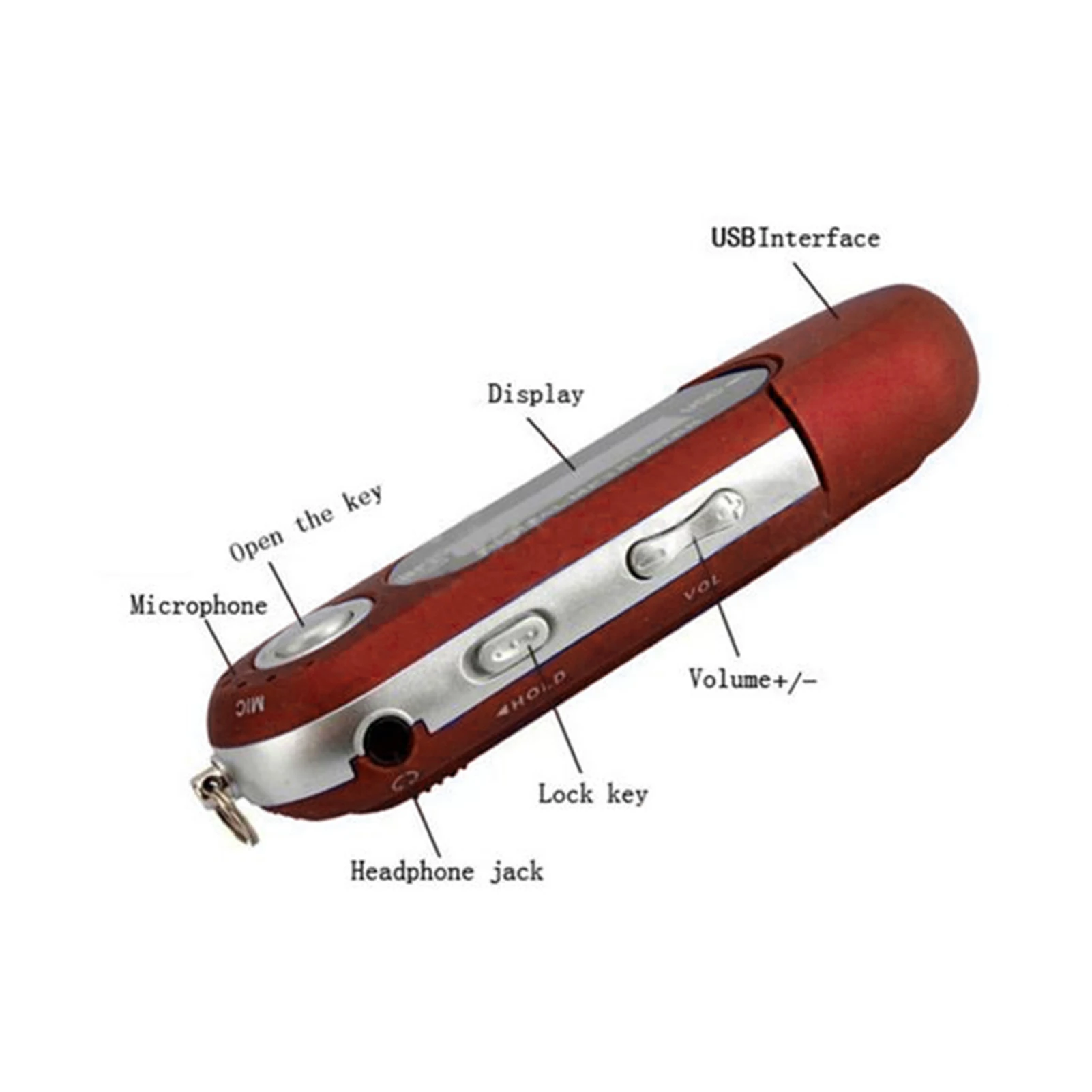 LECTEUR MP3,BlackFrance4 GOMini lecteur de musique MP3 Portable