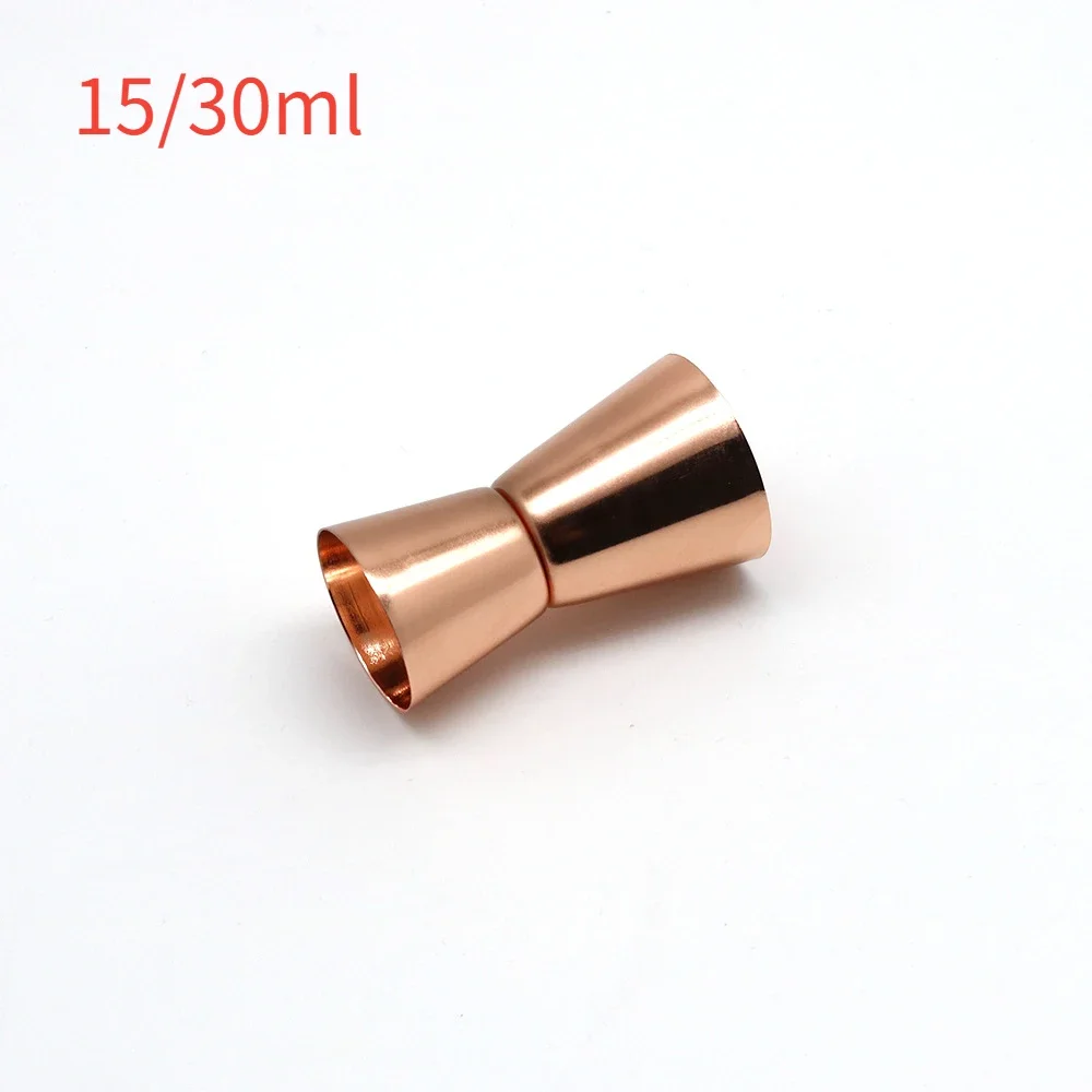 Stainless Steel Cocktail Shaker Measure Cup Double Head Ounce Cup 15/30ml Bartender Measuring Jigger Bar Accessories Home