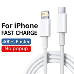 High - Speed 20W PD USB - C to Lightning Fast Charger Cable - 2m (Type C to L)