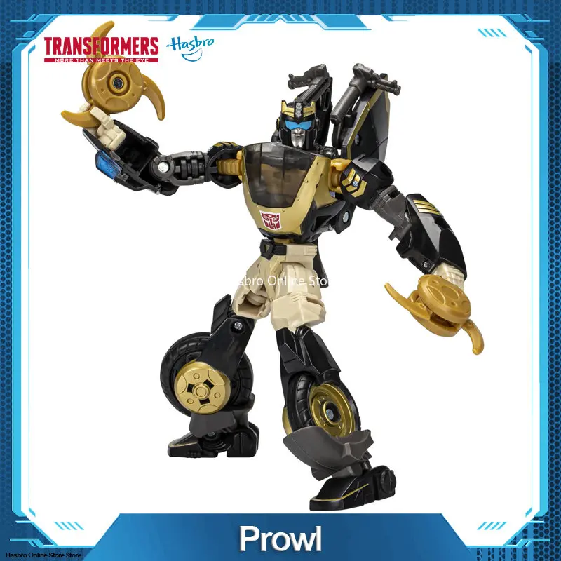 

Hasbro Transformers Toys Legacy Evolution Deluxe Animated Universe Prowl Toy 5.5-inch Action Figure for Boys Girls Gift F7193