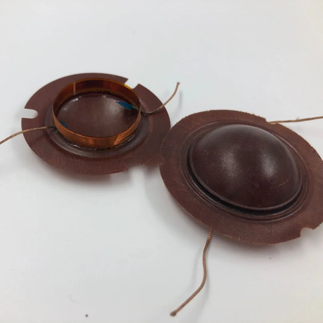 33.5mm 레진 필름 트위터, 오목볼록 보이스 코일, 방송용 보이스 코일, 오디오 액세서리 스피커