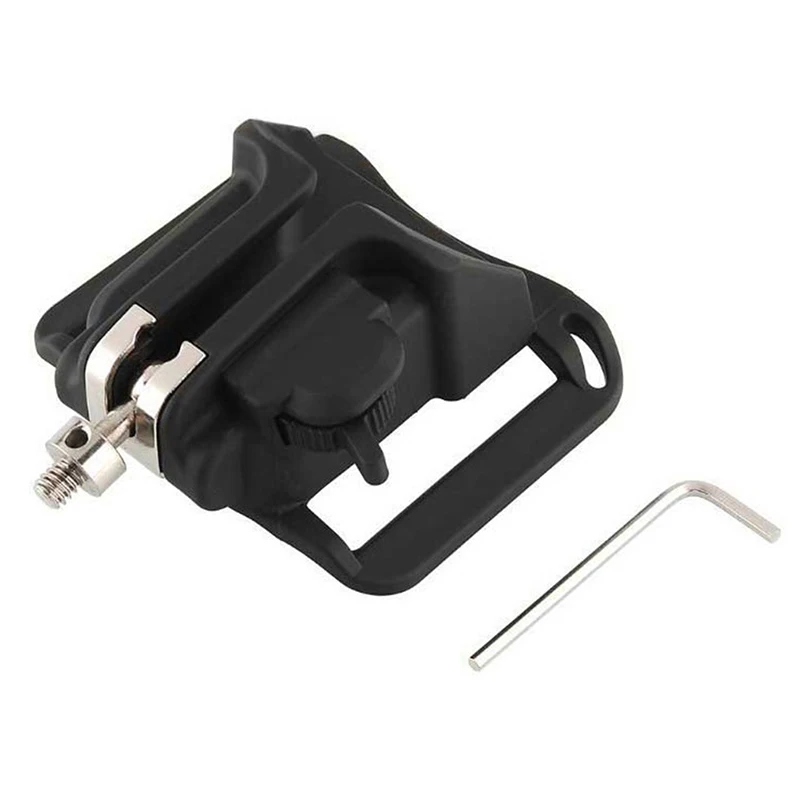 DSLR Camera Waist Belt Buckle Quick Release Button Mount Strap Hanger Clip for camera buckle accessories camera strap camera mount clamp