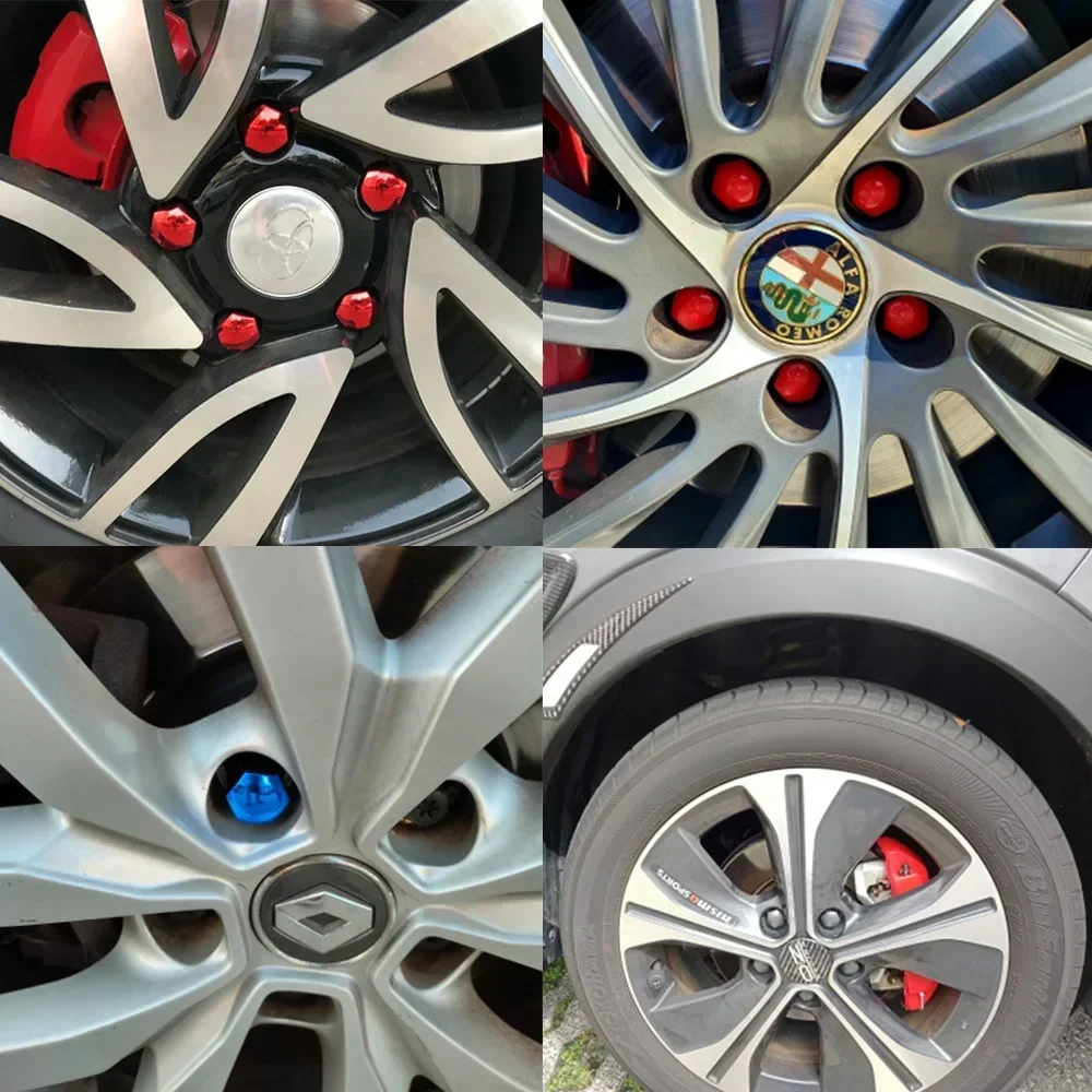 Car Wheel Nut Caps Anti Rust Auto Hub Screw Protection