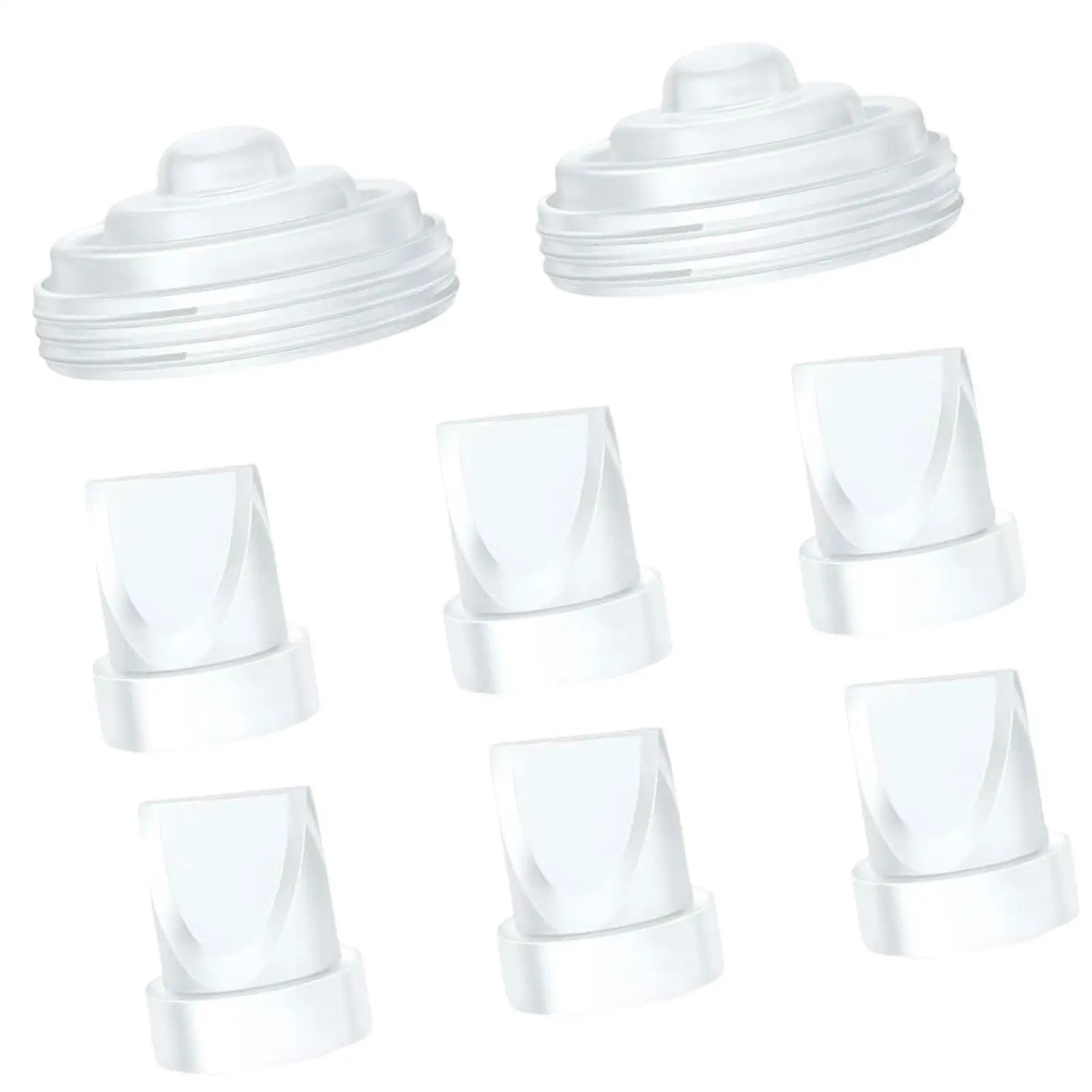 Diaphragm and Duckbill Valves Backflow Protector for M5 Wearable Breastpump