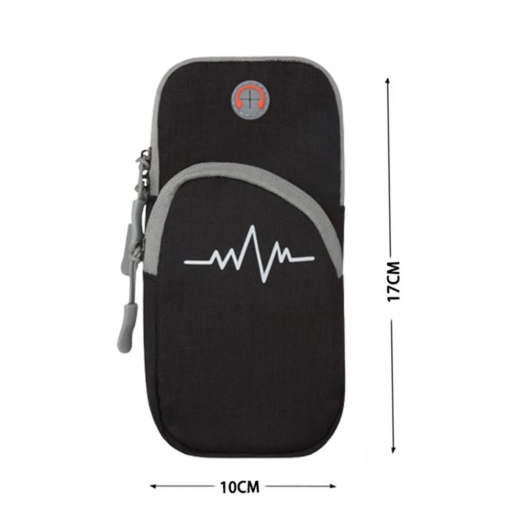 Adjustable Sports Armband Comfortable Lightweight Arm Band Mobile Phone Holder Secure Outdoor Mobile Phone Arm Cover for Sports