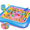 Play Sand Indoor Sand Mold Set Colorful Play Sand Sensory Sand With Inflatable Cushion Base Playful For Boys Girls Toddler 5
