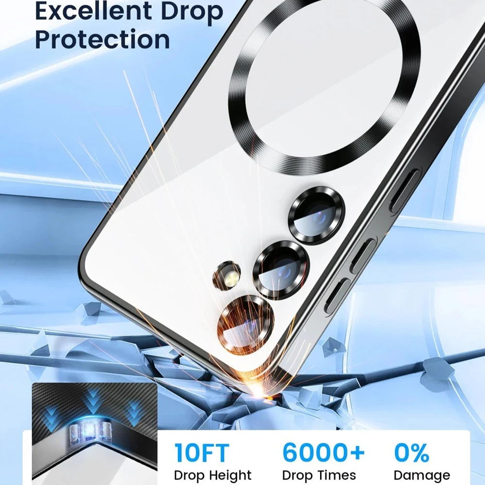 Premium Plating Magnetic Magsafe Phone Case