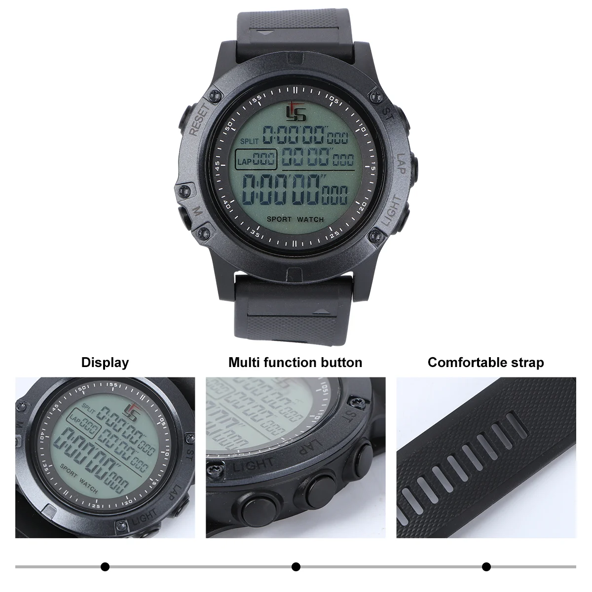 Soccer Referee Watches Multifunction Watches Soccer Referee Watches Stopwatch Timer Chronograph Countdown Football Club Male Watch