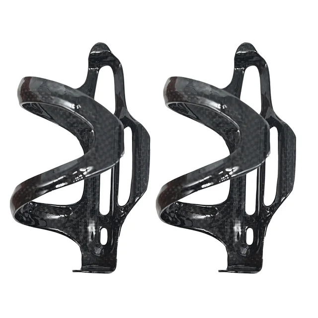 Full 3K Carbon Fiber Water Bottle Holder for Road and Mountain Bike, MTB Bottle Cage, Matte, Glossy, Ultralight, ± 18g 6