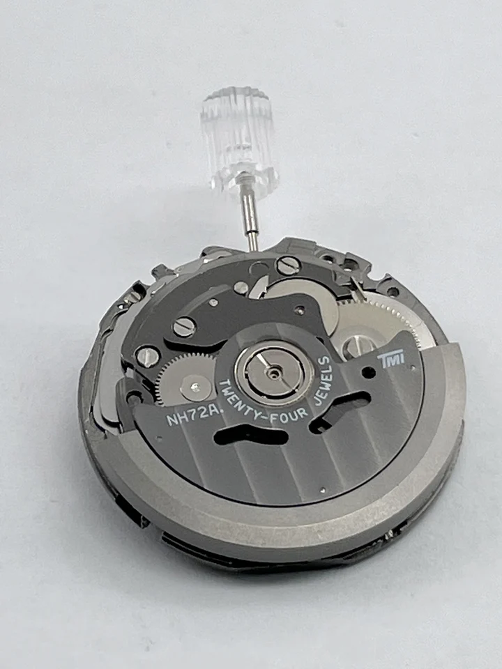 【NH72 MOD カスタム 自動巻 腕時計】スケルトン ブラック ゴールド NH72 MOD カスタム 自動巻 腕時計】スケルトン ブラック ゴールド