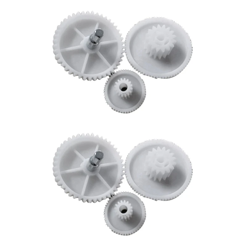 

6PCS Household Meat Grinder Plastic Gears Spare Parts S/M/L Gear For Household Meat Grinder Repair