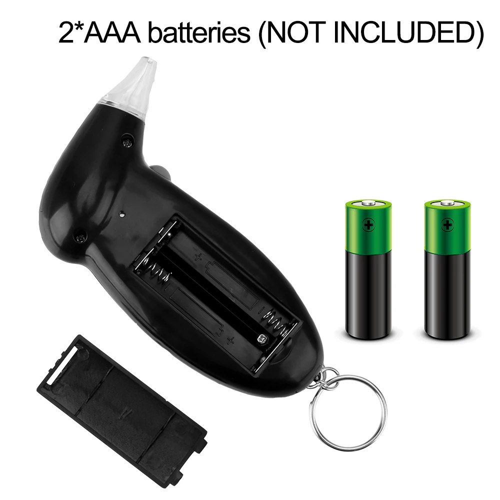Breathalyzer Police Alcotest Digital Alcohol Detector Alcohol Breath Tester Handheld 1pc Backlight Display alcohol tester breath alcohol tester