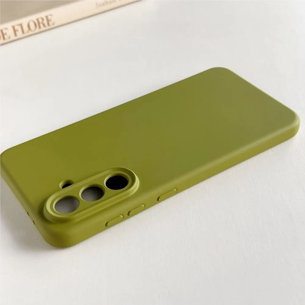Premium Shockproof Matte Liquid Silicone Phone Case - Soft Protective Cover