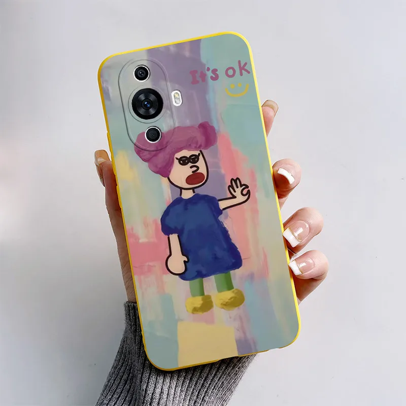 Cute Cat & Puppy Dog Soft Silicone Phone Case - Cartoon Design Cover for 6.7 and 6.78 Smartphones