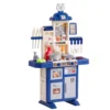 SucceBuy Kids Kitchen Toys Toddlers Play House Kitchenware Set 48 PCS Pretend Play Simulation Kitchen Children's Cooking Toys