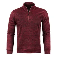 Winter Men's Fleece Thicker Sweater Coat Half Zipper Turtleneck Warm Pullover Quality Male Slim Knitted Wool Sweaters 4XL 2