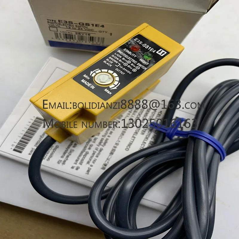 

Новый фотоэлектрический переключатель, фотоэлемент E3S-GS1B4