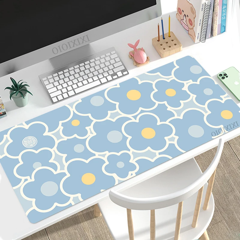 Bonito Kawaii Grande Gaming Mouse Pad xl hd Computador Personalizado Mousepad Não-deslizamento Borracha Natural Soft pc Mat Xxl - Imagem 2