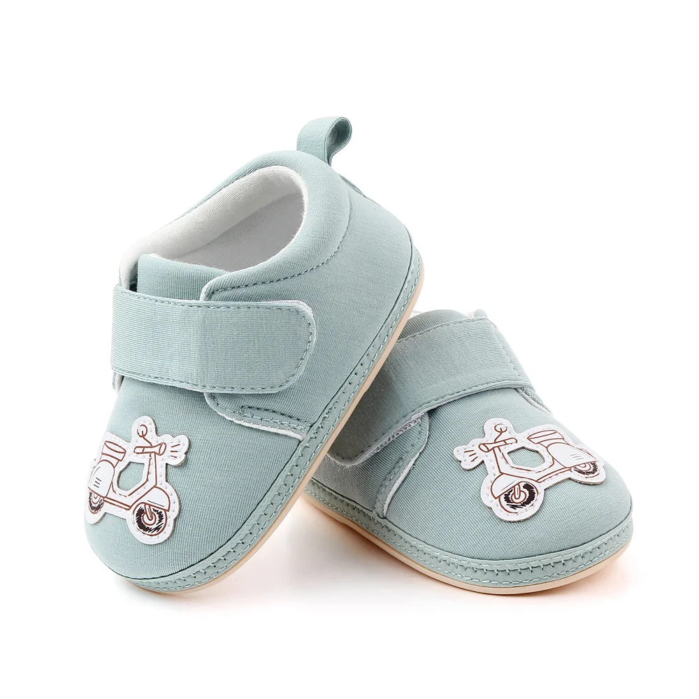 Baby Cute Casual Shoes Soft Cotton TPR Sole Anti-slip Spring and Autumn Baby Warm Soft Shoes 0-2 Year Boy Girl