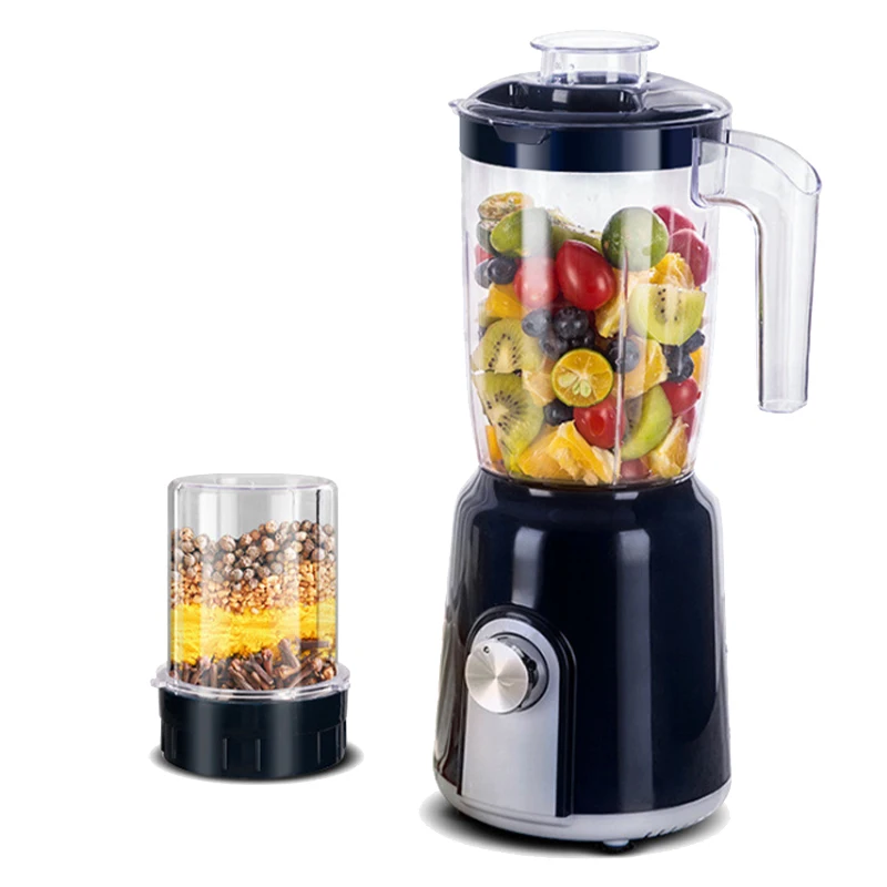 2-in-1 1.5L High Power Blender Mixer Electric Juicer Machine Smoothie Blender Food Processor Personal Juice Cup food mixer handheld blender