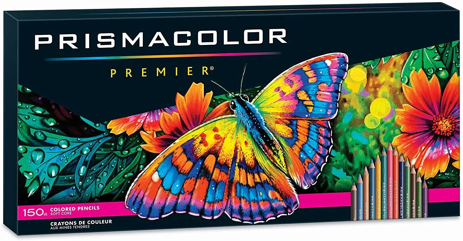Prismacolor Premier-24/36/48/72/132/150色の色鉛筆,描画用品