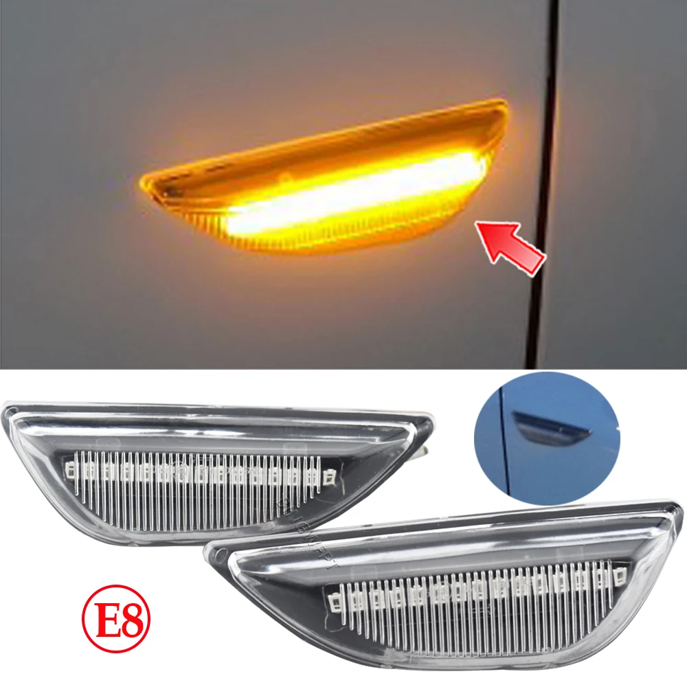 WinPower LED Dynamisch Richtingaanwijzers Spiegelindicator Zijspiegel WinPower LED Dynamisch Richtingaanwijzers Spiegelindicator Zijspiegel