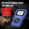 OBDResource Car Battery Tester 6V 12V 24V BR502 OBD2 Battery System Detect Auto Battery Analyzer Tool 100-2000 CCA 2Ah-220Ah 2