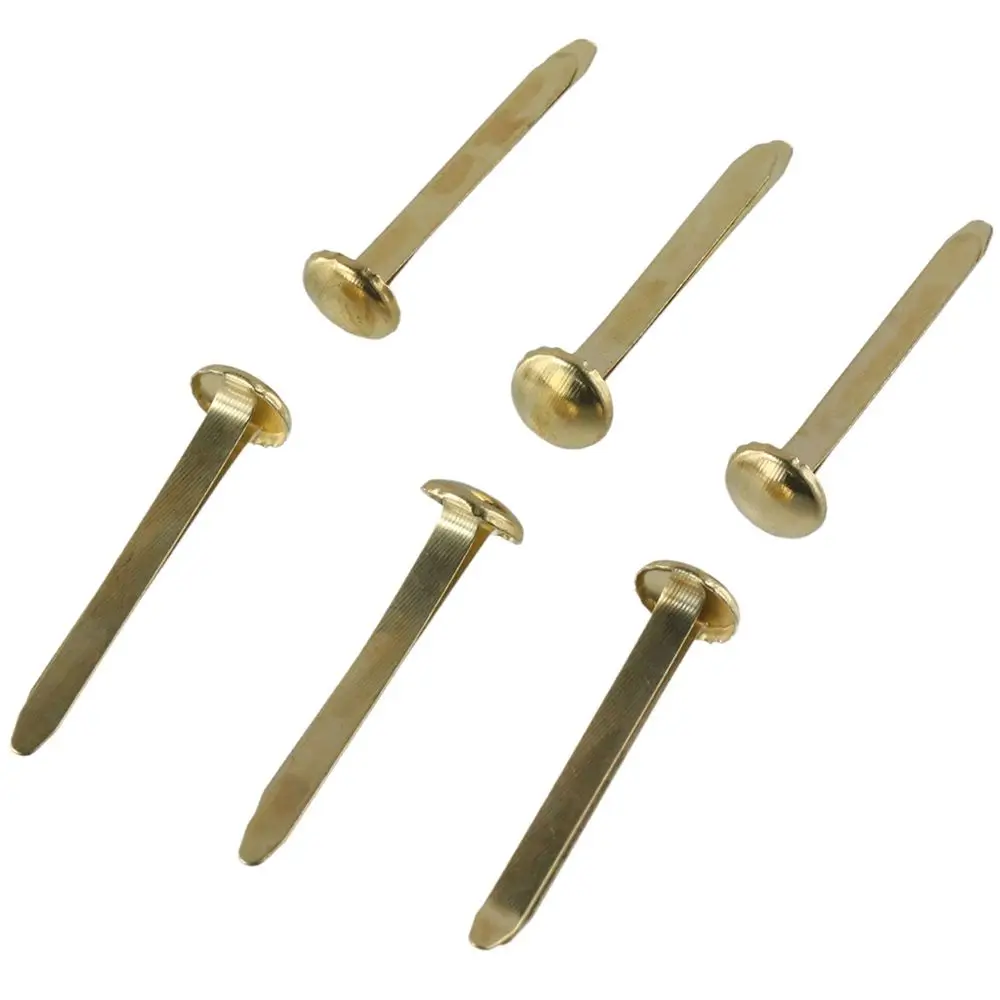 100 Pcs Photo Wall Gold Push Pins Iron Thumb Tacks Map Pins Office