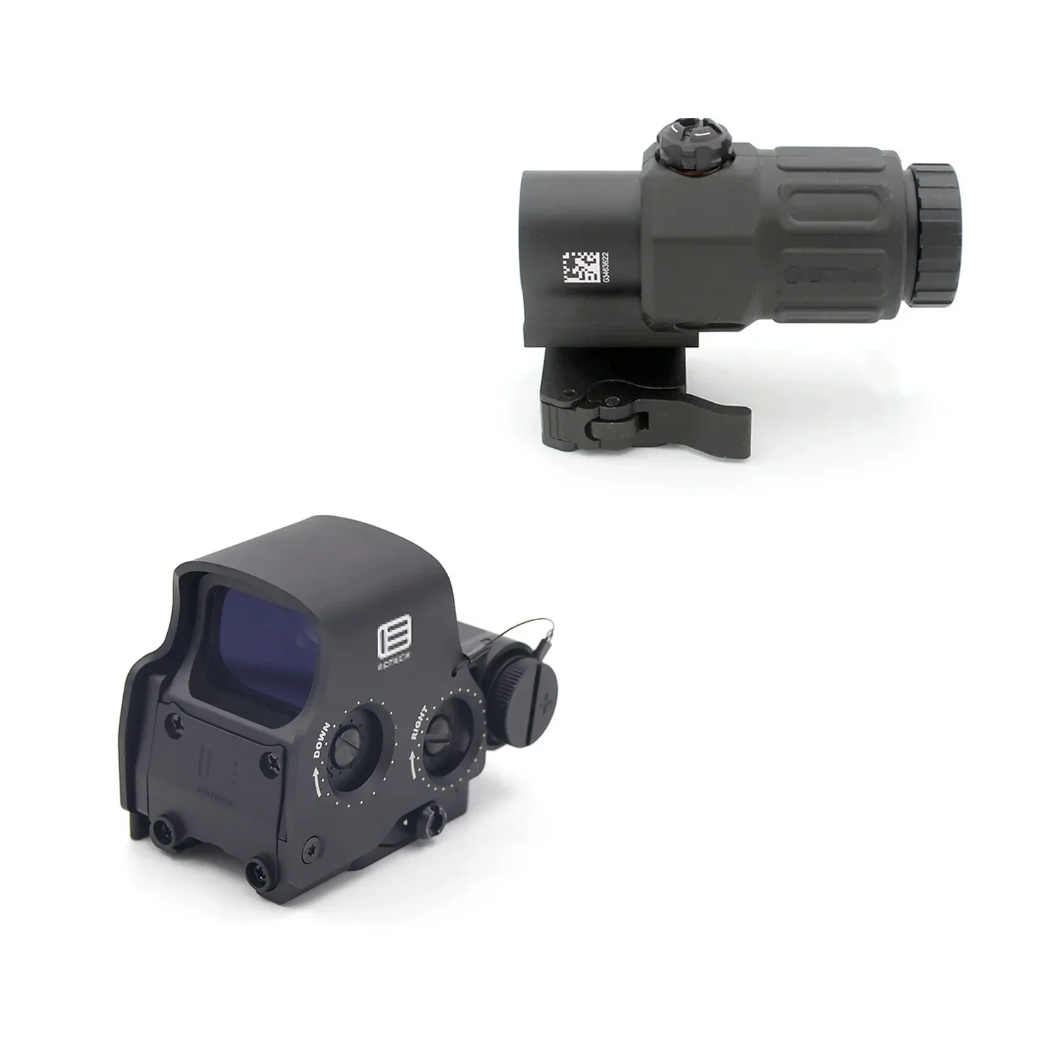 EXPS-3 NV Function 558 Holographic Red Dot Sight Hunting Airsoft riflescope Sight G33 G43 Optical 3 x Magnifier