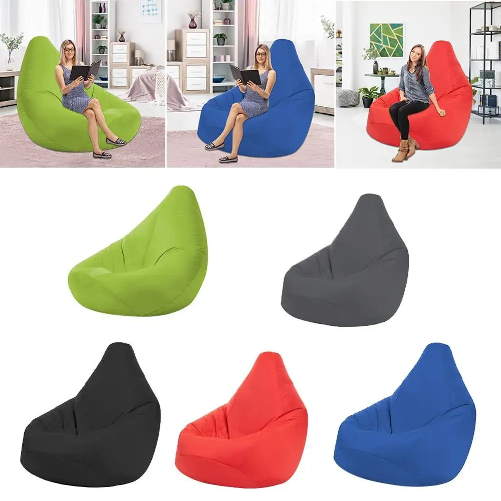 Bean Bag Sofa 90cmx110cm Lounge Bean Bag Cover