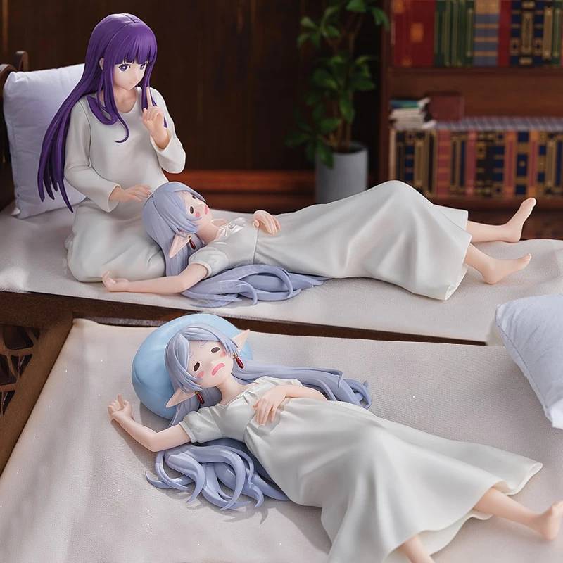 21cm Sousou no Frieren Anime Mädchenfigur Frieren: Jenseits der Reiseendung Fern Actionfigur Himmel/Stark Figurine Modellpuppe Spielzeug