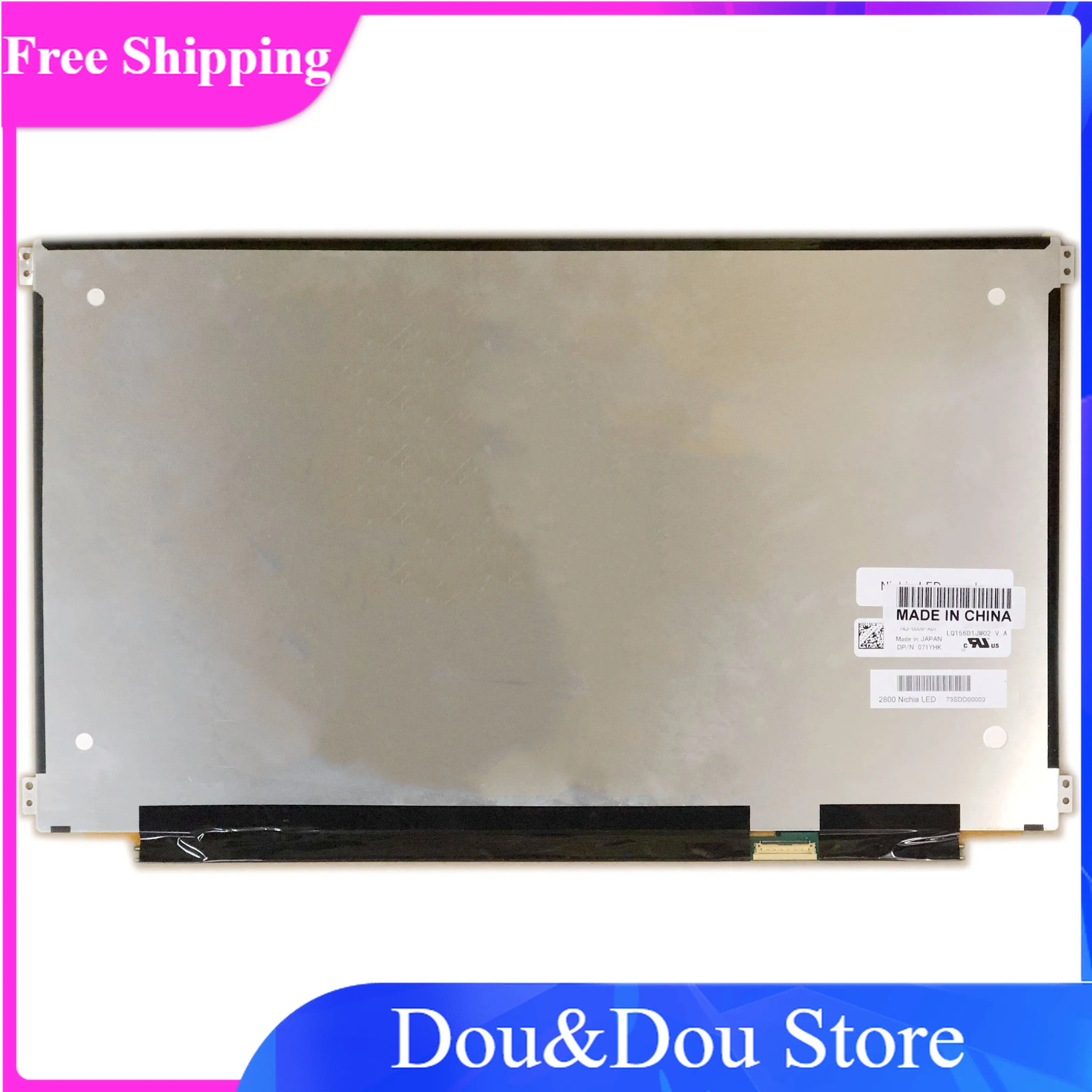 

LQ156D1JW02 подходит для LQ156D1JW04 дисплей 15,6 дюйма 4K для Dell 0T41VN 3480x2160, без касания, строительный ЖК-экран