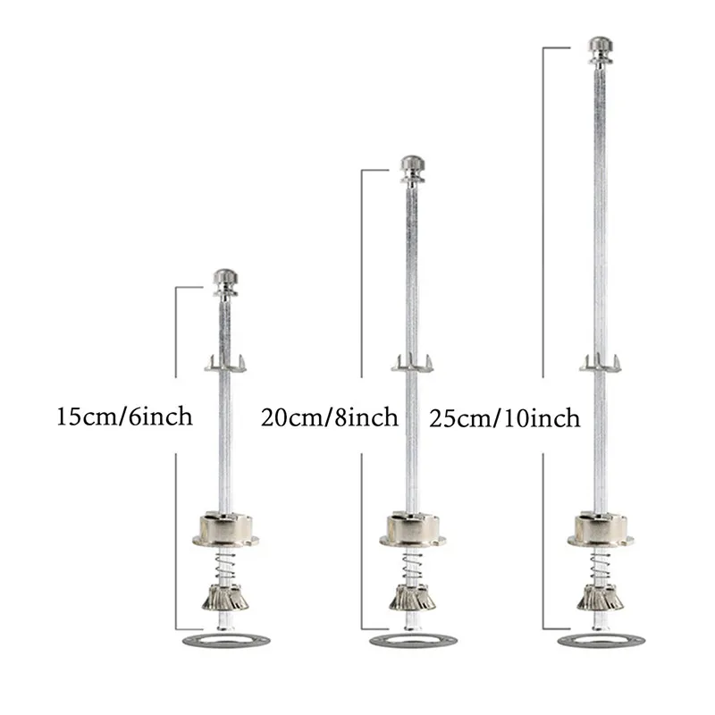 1pc Grinder Pepper Mill Parts Accessories Manual Salt Mill Zinc Alloy Core Iron Pole Kits Stainless Steel Core 6 8 10 inch