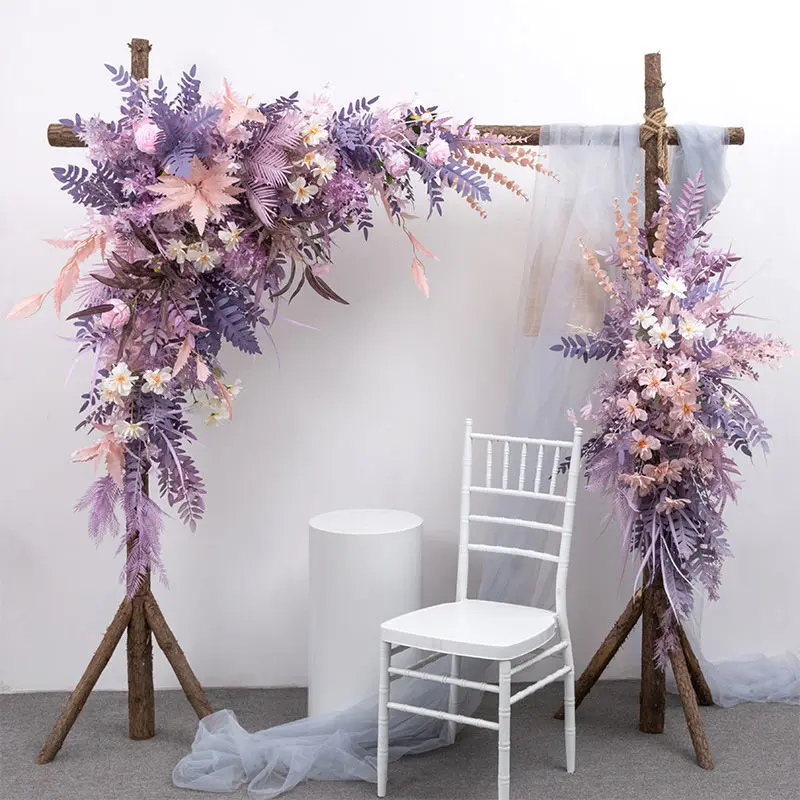 

Romance Refinement Artificial Flower Wedding Decorations Wedding Festival Stage Background Arch Flower Ornaments Decor Product