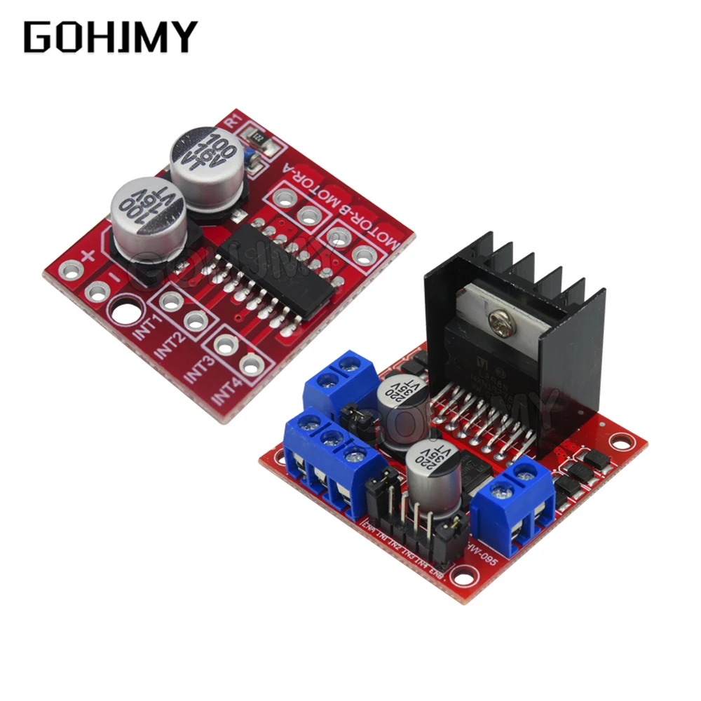 Scheda Driver Modulo L298N 298N Motore Passo-Passo Smart Car Robot Breadboard Peltier High Power L298 Driver Motore Cc Per Arduino