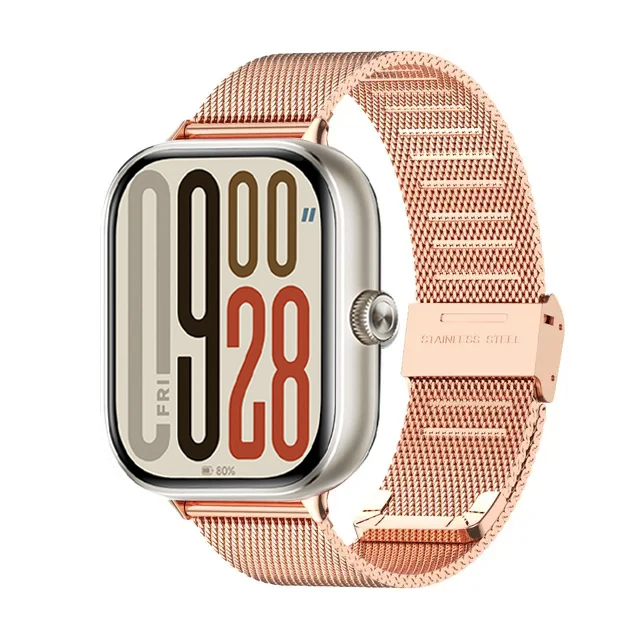 Stainless Steel Replacement Smartwatch Strap - Premium Metal Bracelet