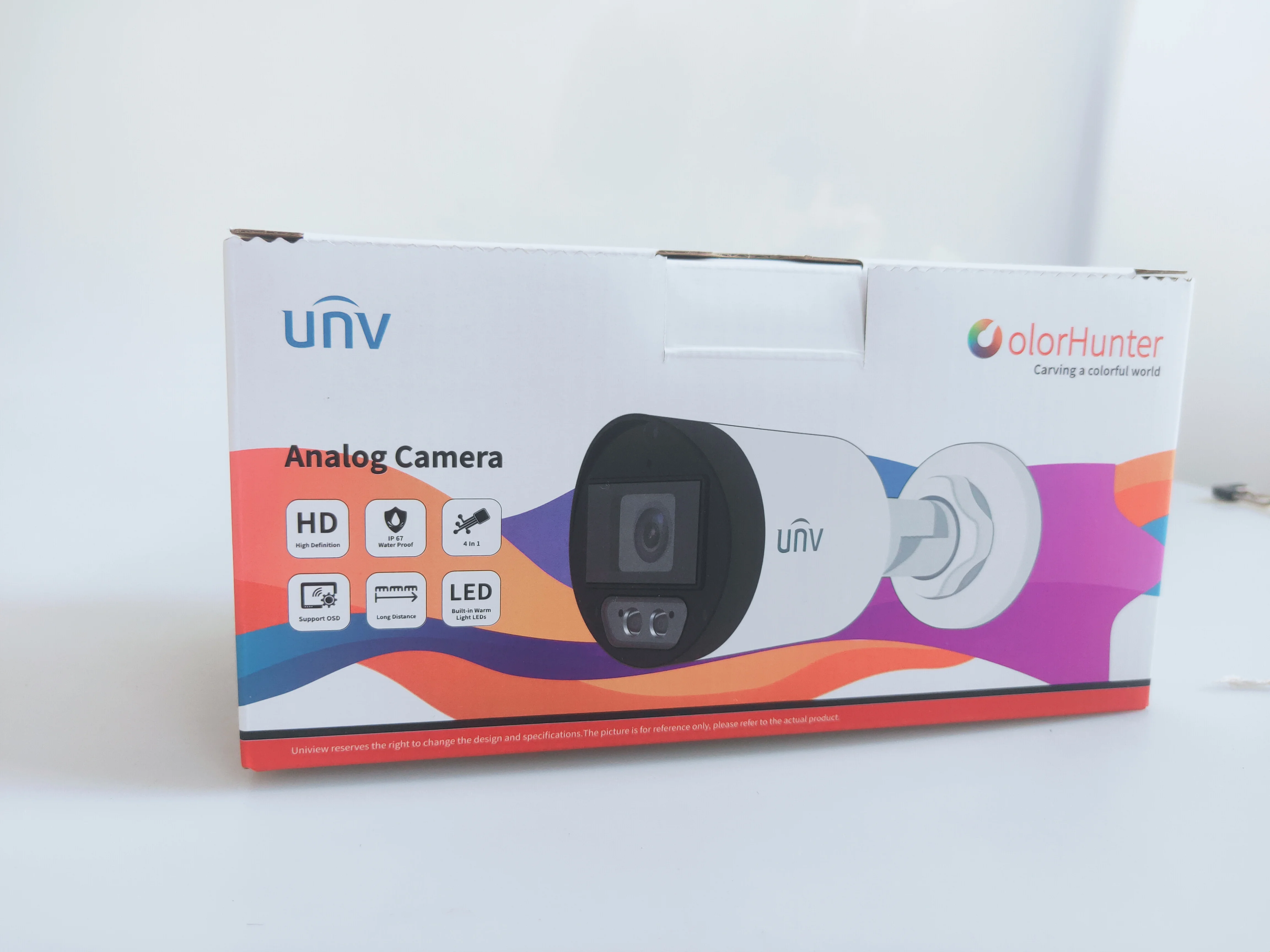 UNV-cámara analógica Uniview UNV, 2MP, ColorHunter, HD, fija, UAC