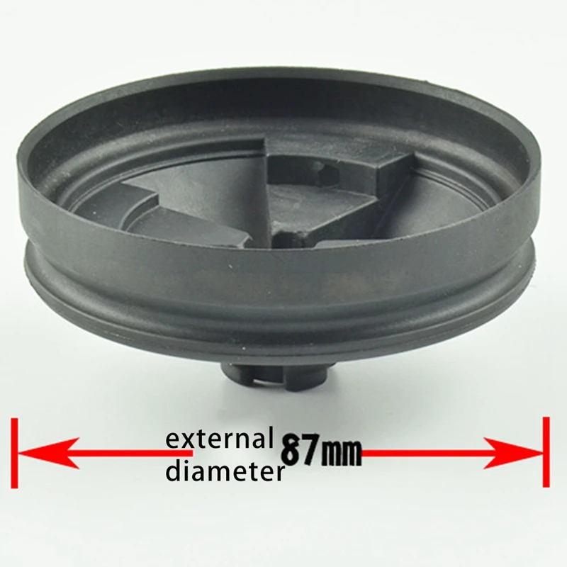 2Pcs Silicone Waste Disposer Anti Splashing Cover 87Mm Outer Diameter Fit For Insinkerator Food Waste Disposer 6