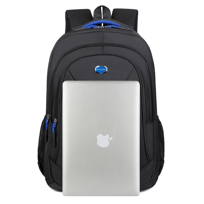 حقيبة ظهر مزدوجة الكتف للرجال والنساء - لون خالص - سفر العمل، رحلة العمل، التنقل، الاستخدام الكاجوال