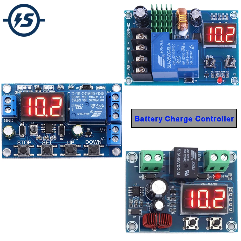 X802 12V Battery Undervoltage Switch Module - 10A Over-Discharge Protection With LED Indicator