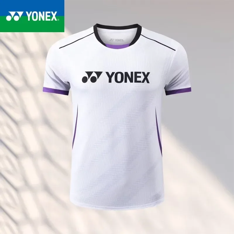YONEX badminton wear men women running wear sports quick-drying short-sleeved top T-shirt table tennis tennis clothes