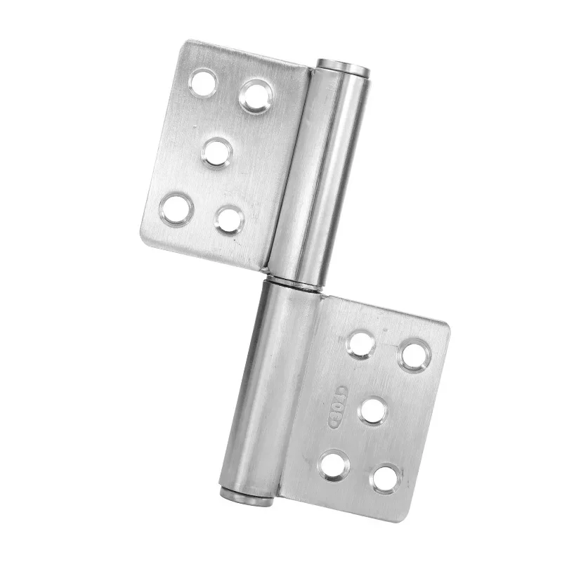 Traditional Flag-Shaped Door Hinges Comprehensive Removable Large Door Hinges Fire Prevention Aluminum Alloy