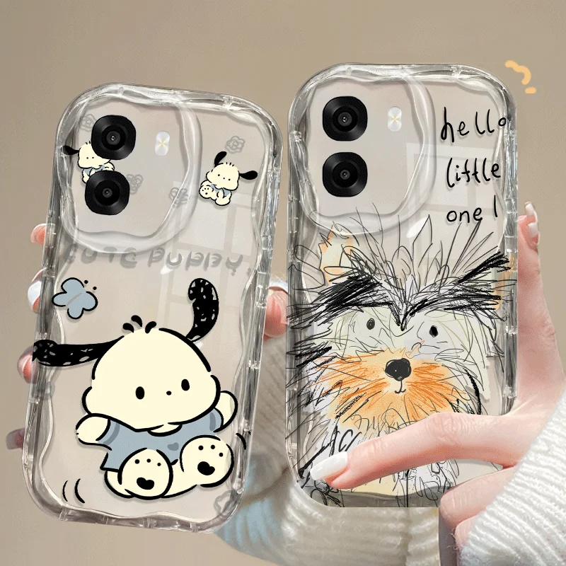 Shockproof Dog Pattern Flexible TPU Protective Phone Case