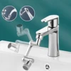 Plastic 1080° Rotation Faucet Aerator Extender Swivel Robotic Arm Faucets Sprayer Head Nozzle Kitchen Tap Saving Water 1